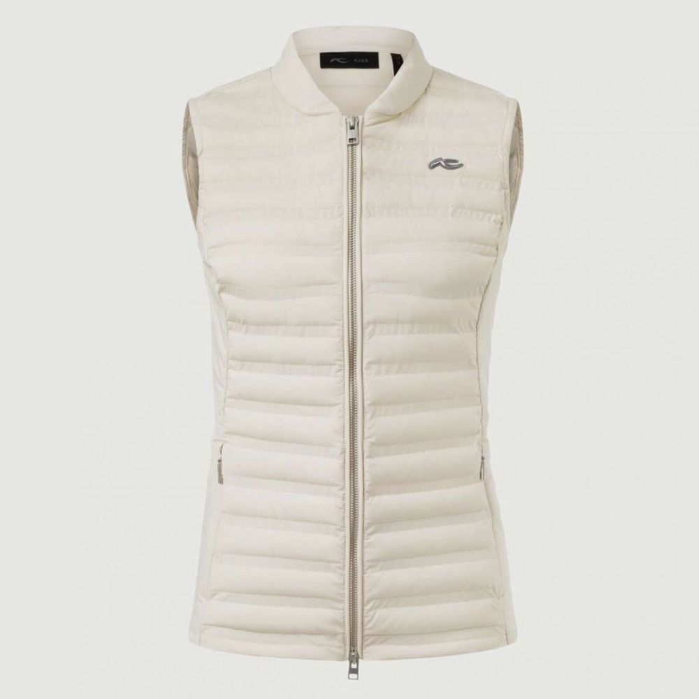 KJUS | NWT Cream Padded Vest